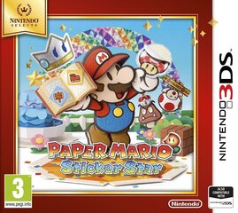 Nintendo 3DS Games peli Paper Mario: Sticker Star hinta ja tiedot | Tietokone- ja konsolipelit | hobbyhall.fi