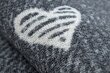 Matto lapsille HEARTS Denim, pesty sydämet, lasten - harmaa hinta ja tiedot | Isot matot | hobbyhall.fi