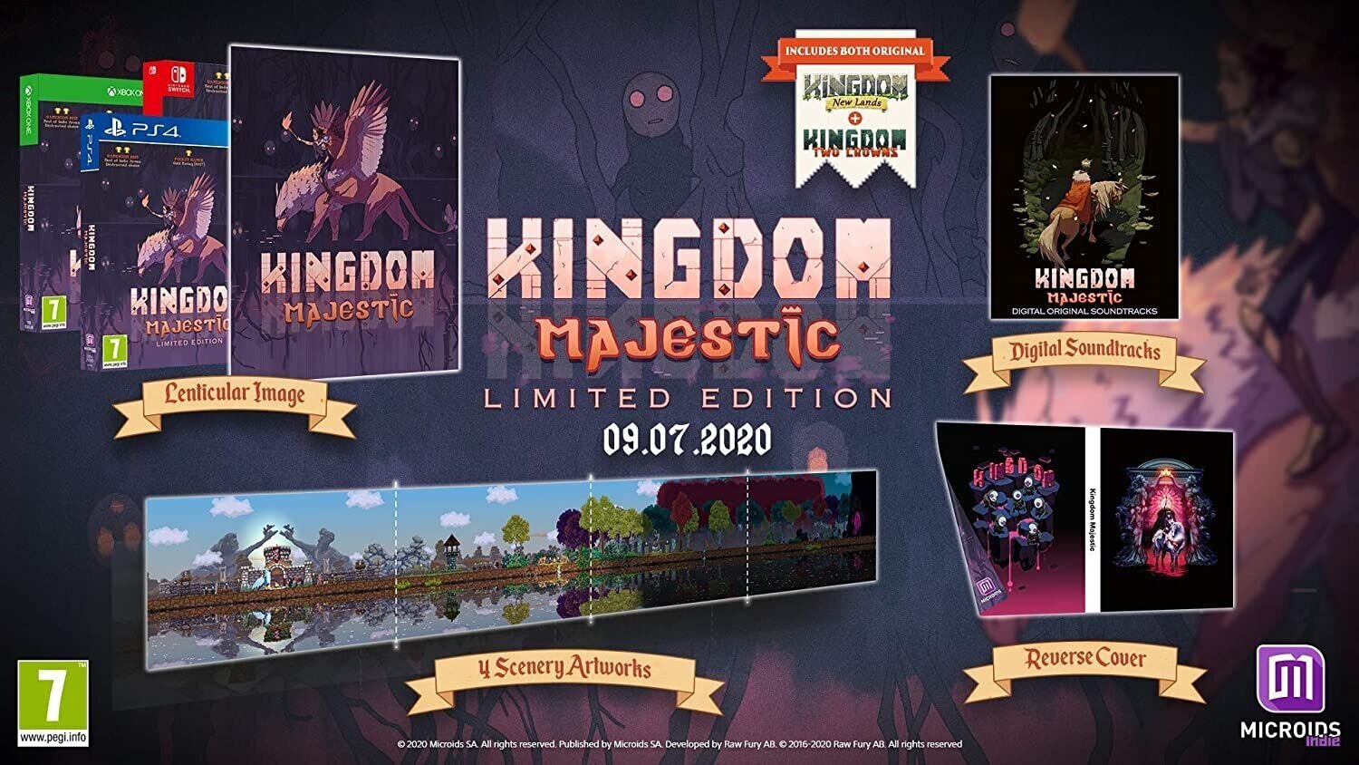 Xbox One peli Kingdom Majestic Limited Edition hinta ja tiedot | Tietokone- ja konsolipelit | hobbyhall.fi