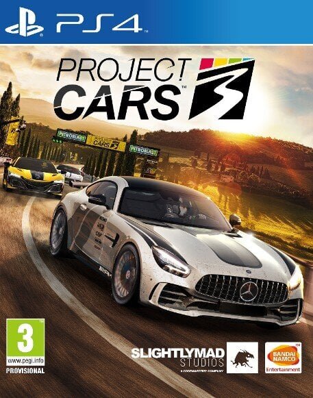 PlayStation 4 peli : Project CARS 3, 3391892011692 hinta ja tiedot | Tietokone- ja konsolipelit | hobbyhall.fi