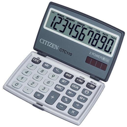 Citizen CTC 110WB -laskin, harmaa hinta ja tiedot | Toimistotarvikkeet | hobbyhall.fi