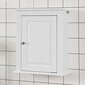 Kylpyhuoneen seinäkaappi SoBuy FRG203-W, valkoinen hinta ja tiedot | Kylpyhuonekaapit | hobbyhall.fi