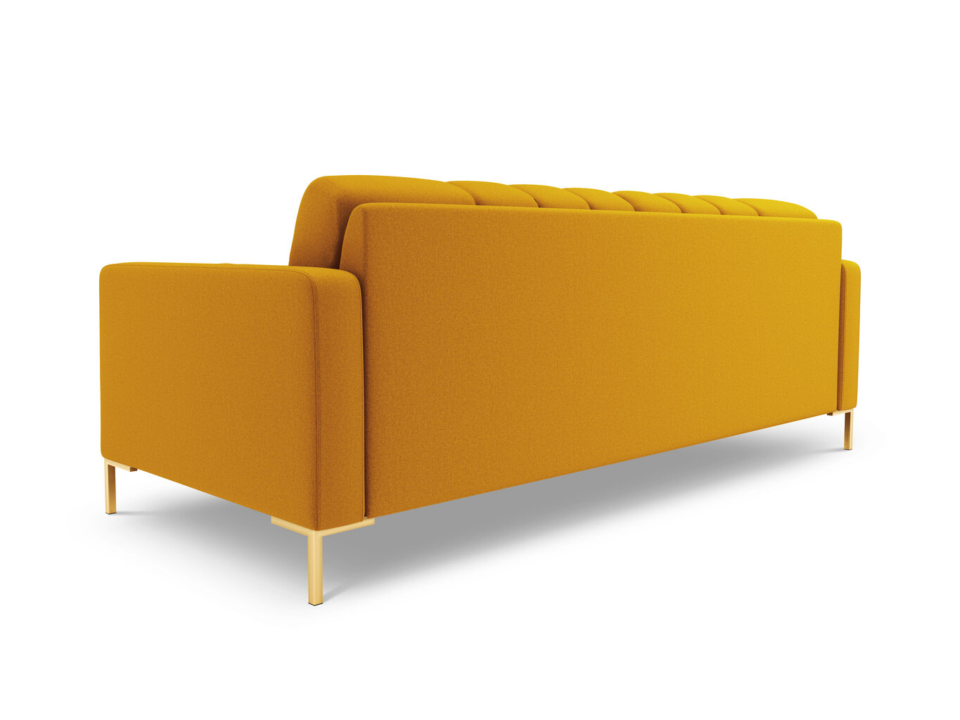 Cosmopolitan Design sohva Bali 4S, keltainen/kulta hinta ja tiedot | Sohvat ja vuodesohvat | hobbyhall.fi