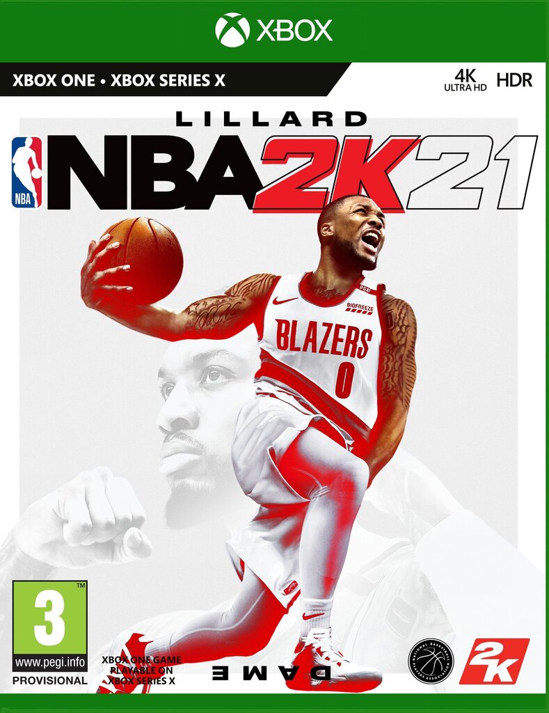 XBox One peli: X1 NBA 2K21 hinta ja tiedot | Tietokone- ja konsolipelit | hobbyhall.fi