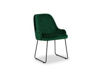 Micadoni Home Olivine, tummanvihreän värinen tuoli hinta ja tiedot | Ruokapöydän tuolit | hobbyhall.fi