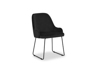 Micadoni Home Olivine, mustan värinen tuoli hinta ja tiedot | Ruokapöydän tuolit | hobbyhall.fi