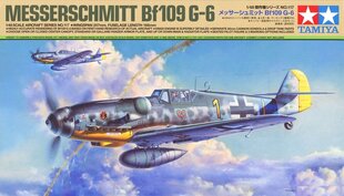 Tamiya - Messerschmitt Bf109 G-6, 1/48, 61117 hinta ja tiedot | Tamiya Lapset | hobbyhall.fi