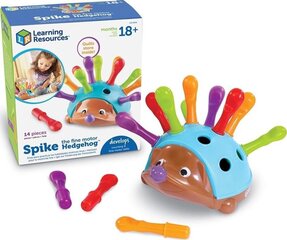Spike the Hedgehog -lelu hienomotoristen taitojen kehittämiseen hinta ja tiedot | Kehittävät lelut | hobbyhall.fi