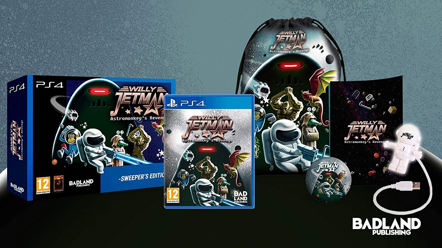 PlayStation 4 peli : Willy Jetman: Astromonkey's Revenge Sweeper Edition hinta ja tiedot | Tietokone- ja konsolipelit | hobbyhall.fi