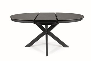 Ruokapöytä Signal Porto Ceramic, musta/ruskea hinta ja tiedot | Ruokapöydät | hobbyhall.fi