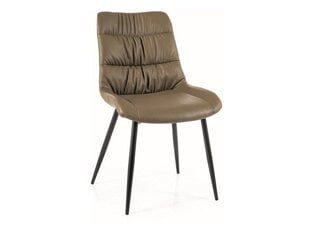 Ruokailutuolisarja Signal Lou, 4 tuolia, ruskea/musta hinta ja tiedot | Ruokapöydän tuolit | hobbyhall.fi