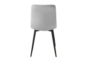 Ruokailutuolisarja Signal Jerry Velvet, 4 tuolia, beige/musta hinta ja tiedot | Ruokapöydän tuolit | hobbyhall.fi