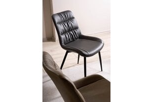 Ruokailutuolisarja Signal Lou, 4 tuolia, harmaa/musta hinta ja tiedot | Ruokapöydän tuolit | hobbyhall.fi