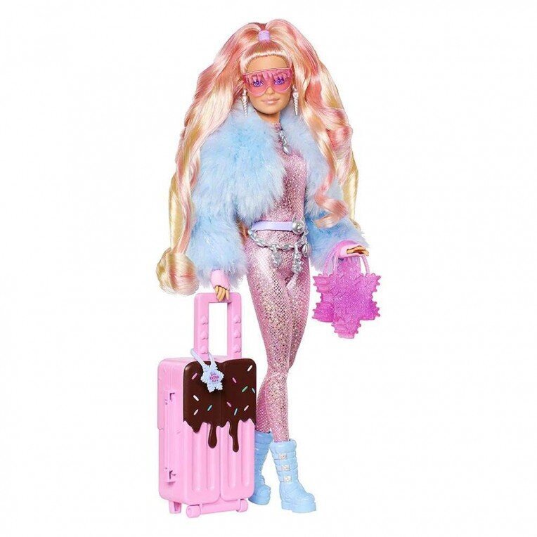 Nukke Barbie Extra Fly Snow hinta ja tiedot | Tyttöjen lelut | hobbyhall.fi