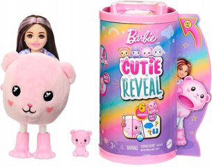 Nukke Barbie Cutie Reveal Set yllätyssetti hinta ja tiedot | Tyttöjen lelut | hobbyhall.fi