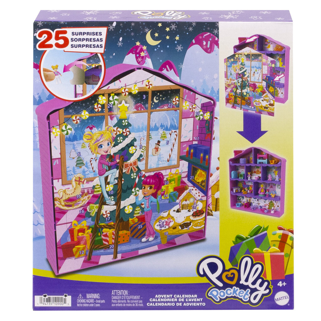 Joulukalenteri Polly Pocket hinta ja tiedot | Tyttöjen lelut | hobbyhall.fi