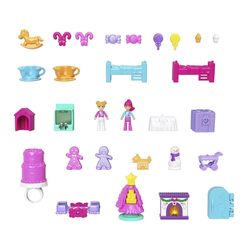 Joulukalenteri Polly Pocket hinta ja tiedot | Tyttöjen lelut | hobbyhall.fi