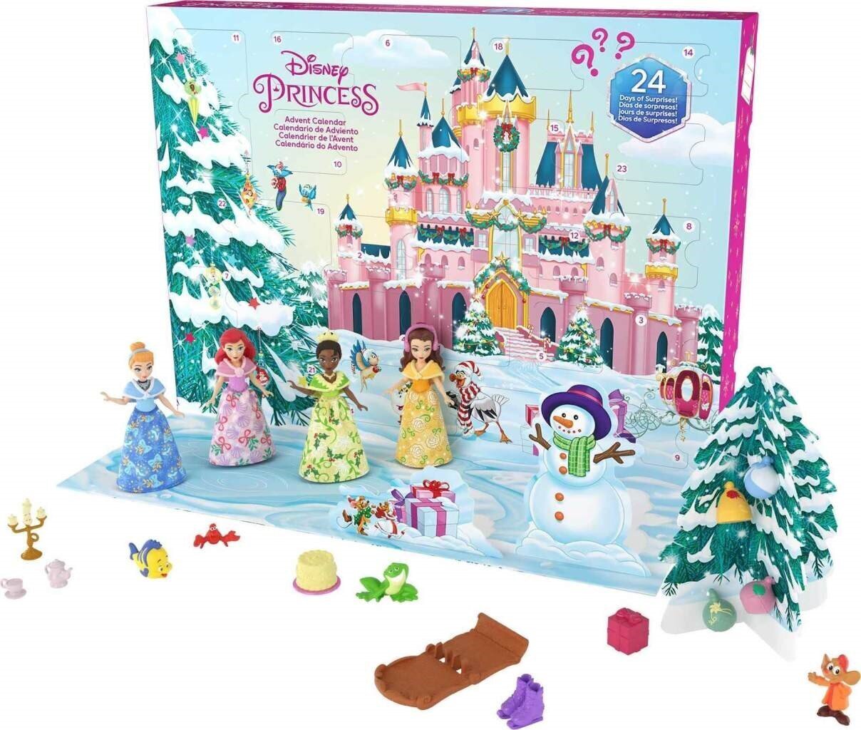 Joulukalenteri Disney Princess hinta ja tiedot | Tyttöjen lelut | hobbyhall.fi