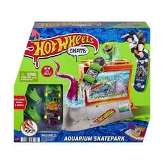 Hot Wheels Skateboard Park setti hinta ja tiedot | Poikien lelut | hobbyhall.fi