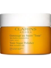 Vartalokuorinta eteerisillä öljyillä Clarins Tonic Sugar Polisher 250 g hinta ja tiedot | Vartalokuorinnat | hobbyhall.fi