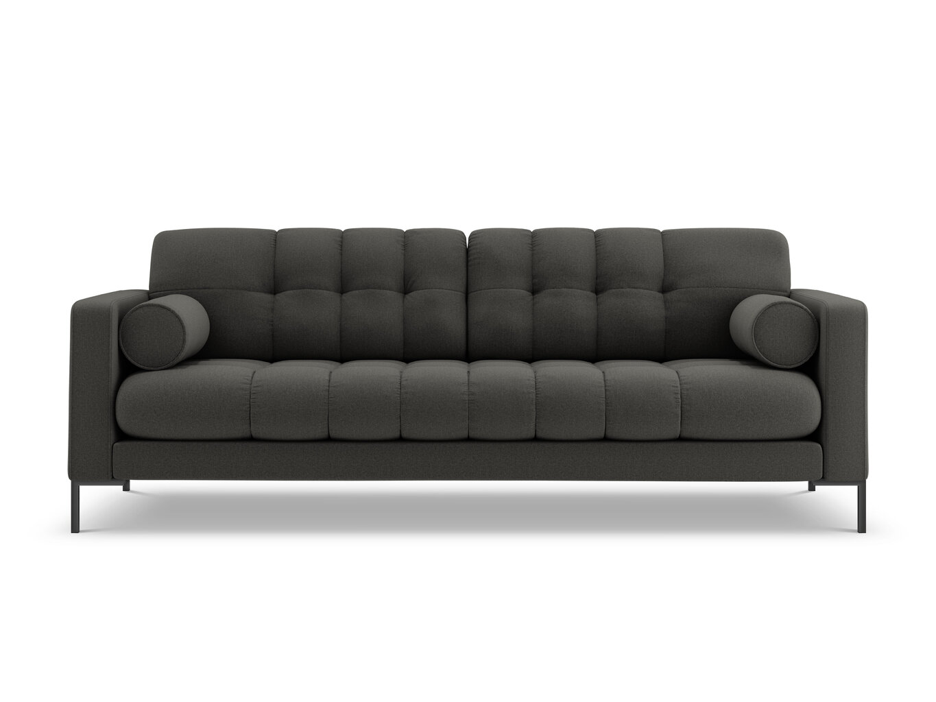 Cosmopolitan Design sohva Bali 4S, tummanharmaa/musta hinta ja tiedot | Sohvat ja vuodesohvat | hobbyhall.fi