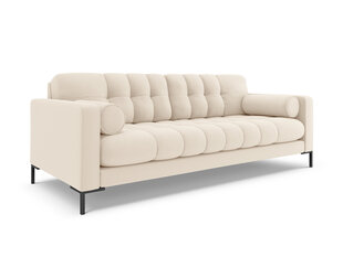 Cosmopolitan Design sohva Bali 4S, vaalea beige/musta hinta ja tiedot | Sohvat ja vuodesohvat | hobbyhall.fi