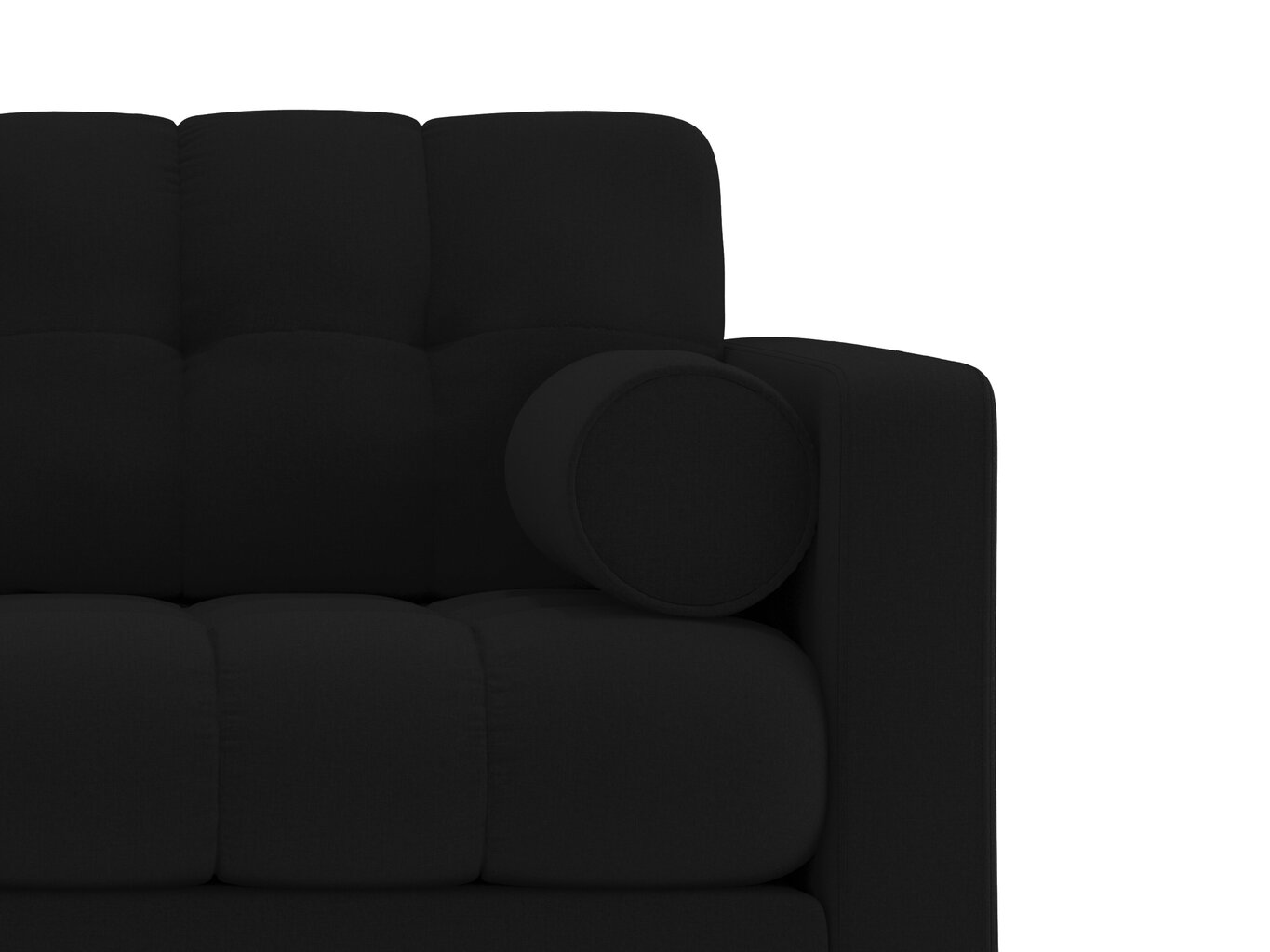Cosmopolitan Design sohva Bali 4S, musta/kultainen hinta ja tiedot | Sohvat ja vuodesohvat | hobbyhall.fi