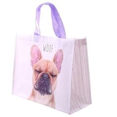 Ostoskassi - FRENCH BULLDOG WOOF hinta ja tiedot | Kauppakassit | hobbyhall.fi