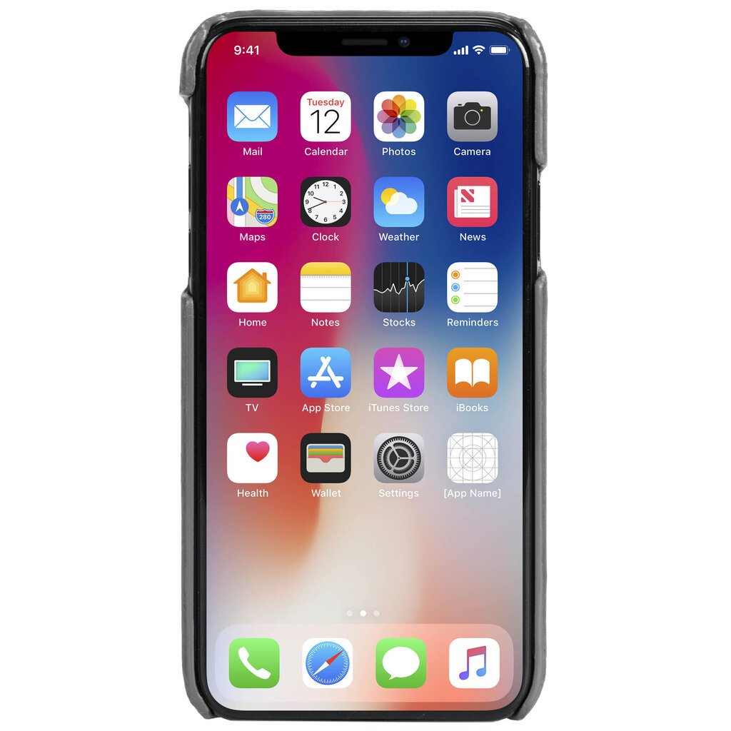 Krusell Sunne 2 Card Cover Apple iPhone XR:lle, harmaa hinta ja tiedot | Puhelimen kuoret ja kotelot | hobbyhall.fi