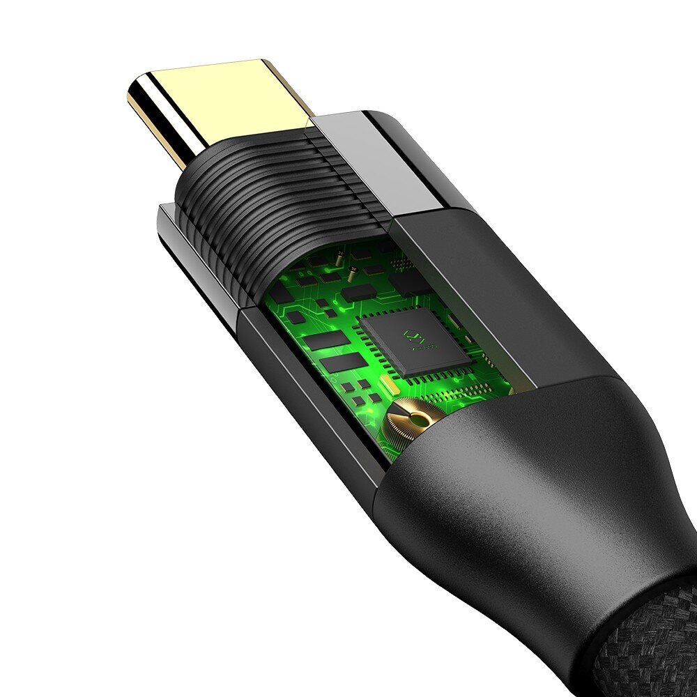 Mcdodo Mcdodo CA-7131 USB-C–USB-C 3.1 Gen 2 -kaapeli, 4K 60 Hz, 2 m (musta) hinta ja tiedot | Puhelinkaapelit | hobbyhall.fi