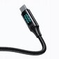 Mcdodo Mcdodo CA-1100 USB-C–USB-C-kaapeli, 100 W, 1,2 m (musta) hinta ja tiedot | Puhelinkaapelit | hobbyhall.fi
