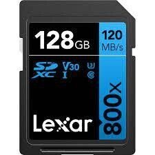 Lexar MUISTI SDXC 128GB UHS-I/LSD0800128G-BNNNG LEXAR hinta ja tiedot | Puhelimen muistikortit | hobbyhall.fi