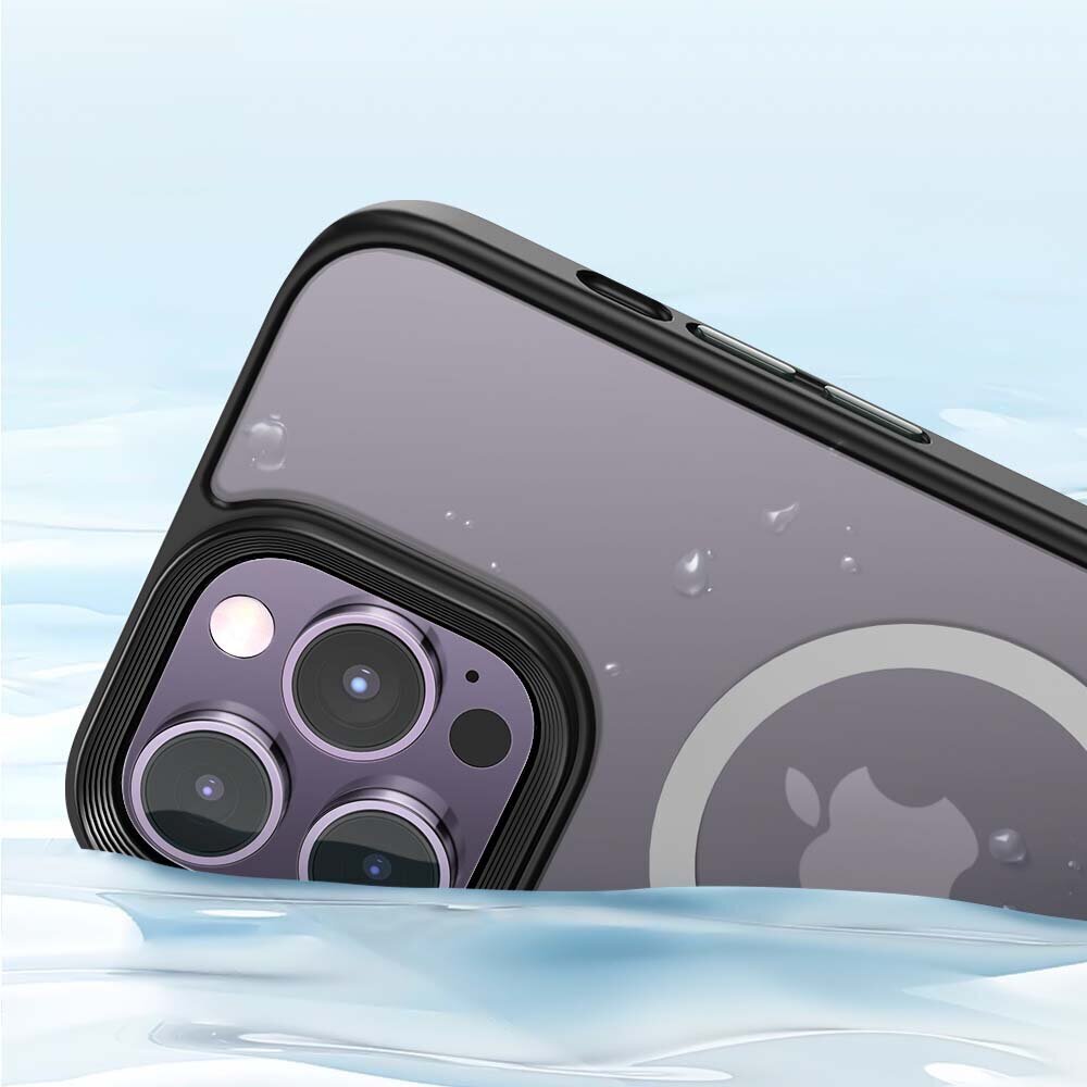Mcdodo McDodo Crystal magneettikuori iPhone 14 Prolle (musta) hinta ja tiedot | Puhelimen kuoret ja kotelot | hobbyhall.fi