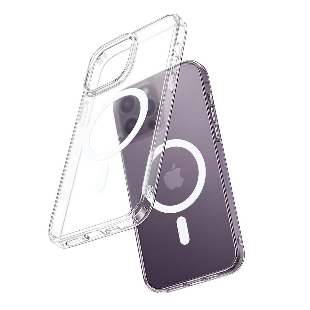 Mcdodo Magneettinen kotelo McDodo Crystal iPhone 14 Pro Maxille (kirkas) hinta ja tiedot | Puhelimen kuoret ja kotelot | hobbyhall.fi