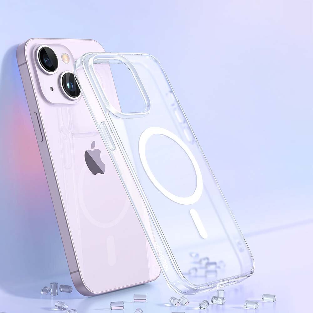 Mcdodo Magneettinen kotelo McDodo Crystal iPhone 14 Prolle (kirkas) hinta ja tiedot | Puhelimen kuoret ja kotelot | hobbyhall.fi