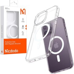 Mcdodo Magneettinen kotelo McDodo Crystal iPhone 14 Prolle (kirkas) hinta ja tiedot | Mcdodo Puhelimet, älylaitteet ja kamerat | hobbyhall.fi