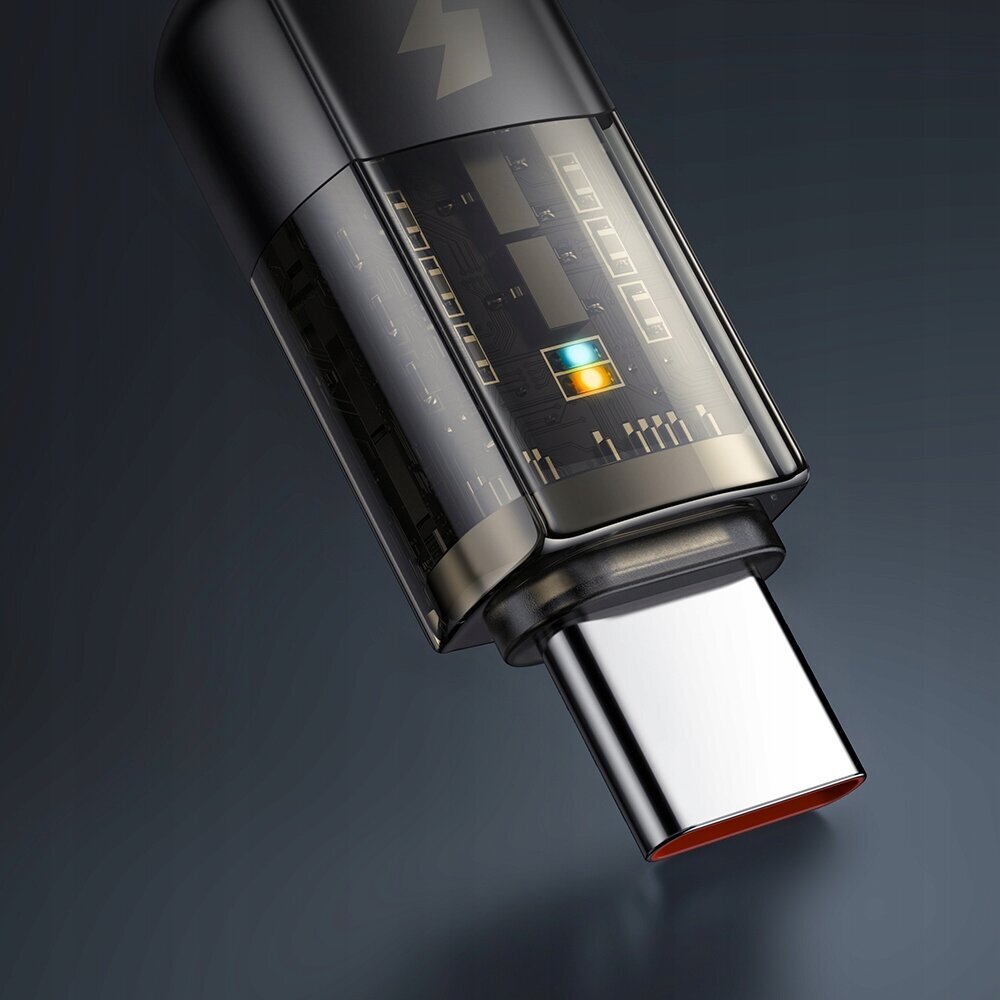 Mcdodo Mcdodo CA-3150 USB-C-kaapeli, 6A, 1,2 m (musta) hinta ja tiedot | Puhelinkaapelit | hobbyhall.fi