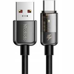 Mcdodo Mcdodo CA-3150 USB-C-kaapeli, 6A, 1,2 m (musta) hinta ja tiedot | Mcdodo Puhelimet, älylaitteet ja kamerat | hobbyhall.fi