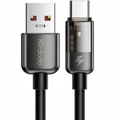 Mcdodo Mcdodo CA-3151 USB-C-kaapeli, 6A, 1,8 m (musta) hinta ja tiedot | Mcdodo Matkapuhelimet ja tarvikkeet | hobbyhall.fi