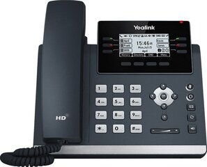 Yealink SIP-T42U, VoIP-puhelin hinta ja tiedot | Lankapuhelimet | hobbyhall.fi