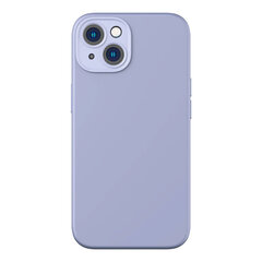 Baseus Baseus Liquid Silica Gel Case iPhone 14:lle (laventeli)+ karkaistu lasi + puhdistussarja hinta ja tiedot | Puhelimen kuoret ja kotelot | hobbyhall.fi