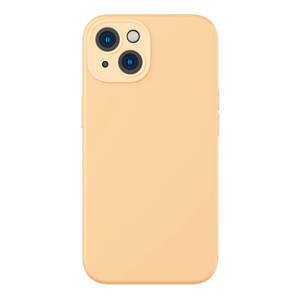 Baseus Baseus Liquid Silica Gel Case iPhone 14 Plus (sunglow)+ karkaistu lasi + puhdistussarja hinta ja tiedot | Puhelimen kuoret ja kotelot | hobbyhall.fi