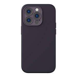 Baseus Baseus Liquid Silica Gel Case iPhone 14 Pro Max (Elderberry)+ karkaistu lasi + puhdistussarja hinta ja tiedot | Puhelimen kuoret ja kotelot | hobbyhall.fi