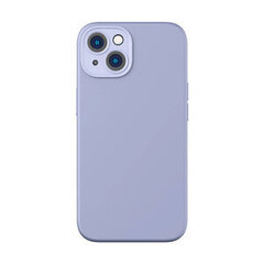 Baseus Baseus Liquid Silica Gel Case iPhone 14 Plus (laventeli)+ karkaistu lasi + puhdistussarja hinta ja tiedot | Puhelimen kuoret ja kotelot | hobbyhall.fi