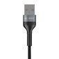 Romoss USB-kaapeli Lightning Romoss CB12B 2.4A 1m (musta) hinta ja tiedot | Puhelinkaapelit | hobbyhall.fi