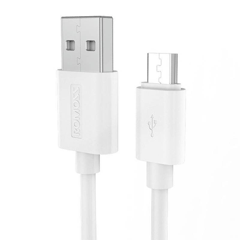 Romoss USB-mikro-USB-kaapeli Romoss CB-5 2.1A, 1m (harmaa) hinta ja tiedot | Puhelinkaapelit | hobbyhall.fi