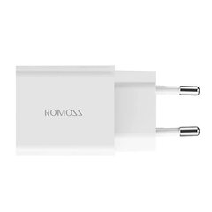 Romoss Romoss AC30T USB + USB-C seinälaturi 30W (valkoinen) hinta ja tiedot | Puhelimen laturit | hobbyhall.fi