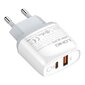 LDNIO Seinälaturi LDNIO A2424C USB, USB-C 20W + USB-C - Lightning-kaapeli hinta ja tiedot | Puhelimen laturit | hobbyhall.fi