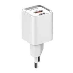 LDNIO Seinälaturi LDNIO A2318C USB, USB-C 20W + USB-C kaapeli hinta ja tiedot | Puhelimen laturit | hobbyhall.fi