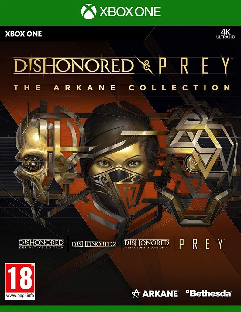 Xbox One peli Dishonored and Prey: The Arkane Collection hinta ja tiedot | Tietokone- ja konsolipelit | hobbyhall.fi